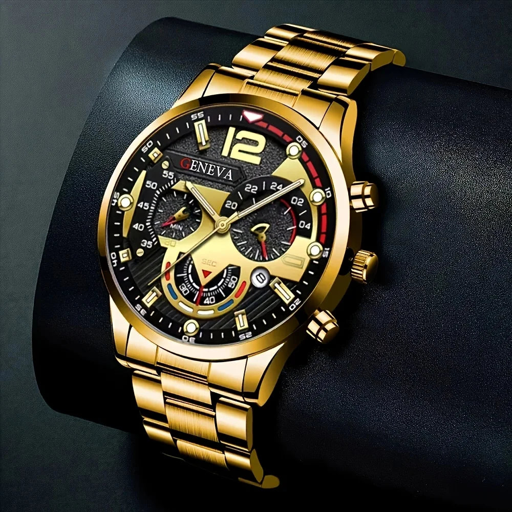Luxury Men’s Watch Set – Timeless Style & Power