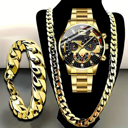 Luxury Men’s Watch Set – Timeless Style & Power