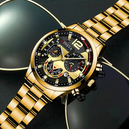 Luxury Men’s Watch Set – Timeless Style & Power